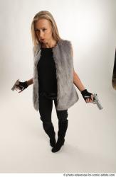 Nikol Action Standing Pose With Guns